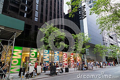 Moma Museum Editorial Stock Photo