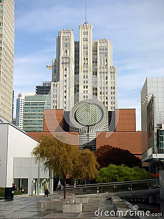 MOMA museum in san francisco Editorial Stock Photo