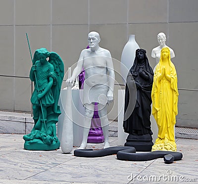 MoMA Sculpture Garden Editorial Stock Photo