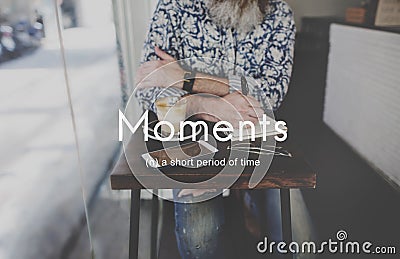 Moments Period of Time Life Memories Concept Stock Photo