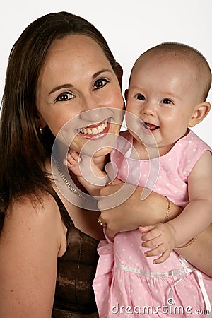 Mommy & Baby Stock Photo