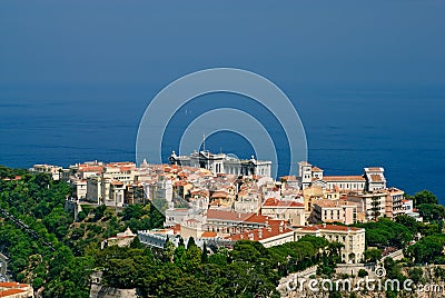 Monaco old town Stock Photo