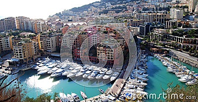 Monaco Principality Stock Photo