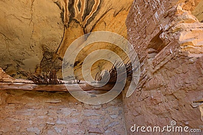 Monarch Cave Ruin Stock Photo