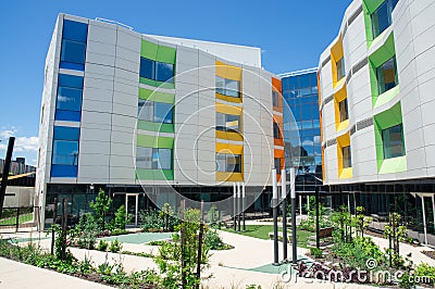 Monash Children`s Hospital specialist paediatric hospital in Clayton, Melbourne Editorial Stock Photo