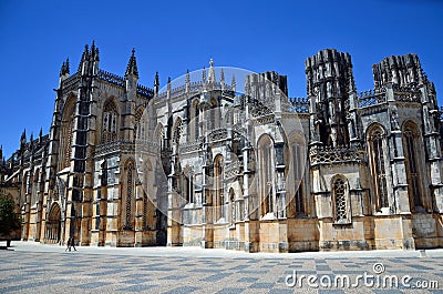 Monastery of Batalha Stock Photo