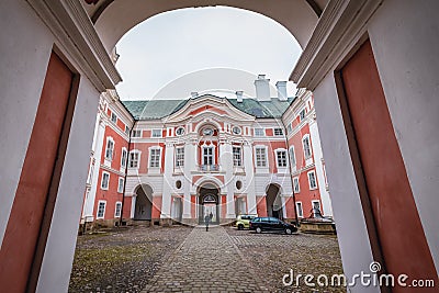 Monastery in Broumov Editorial Stock Photo