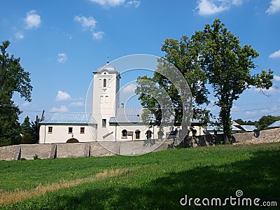 Monastery and church, Swieta Katarzyna, Poland Stock Photo