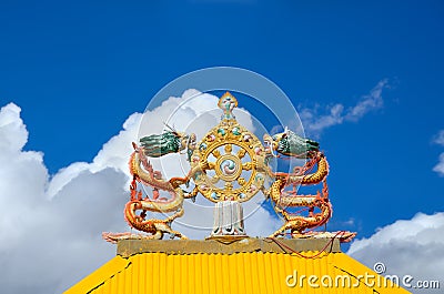 Monastery Gates Stock Photo