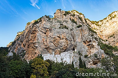 Monastery in Greece Stock Photo