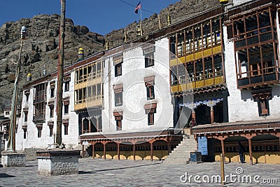 Monastery, Hemis, Ladakh, India Stock Photo