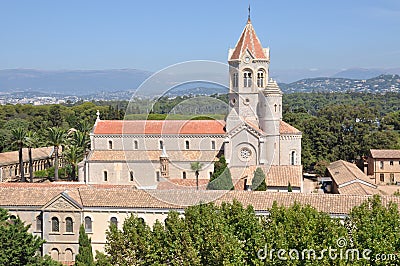 Monastery of the LÃ©rins Abbey France Stock Photo