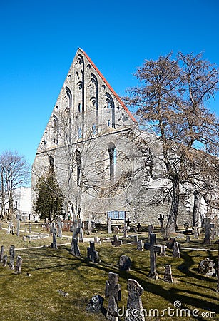 Monastery of sainted Bridget Stock Photo