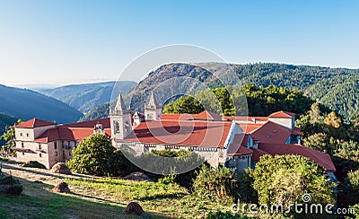 Monastery of San Esteban, Galicia, Spain Stock Photo
