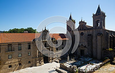 Monastery of San Esteban Stock Photo