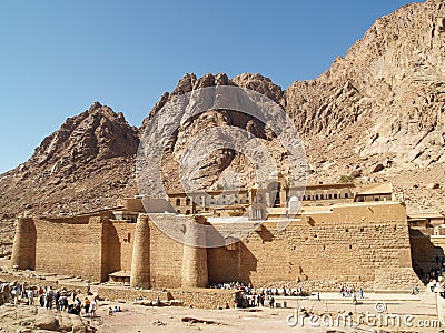 Monastery Of St. Catherine Stock Photo