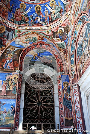 Monastery of St John Rilski, Rila Mountain, Bulgaria Stock Photo