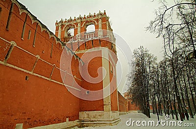 The monastery tower Stock Photo