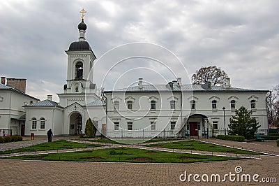 The monastery in the town of Novopolotsk Belarus Stock Photo