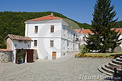 Lodge of Monastery Prohor Pcinjski in Serbia Stock Photo