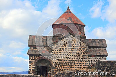 Monastic complex Sevanank in Armenia Stock Photo