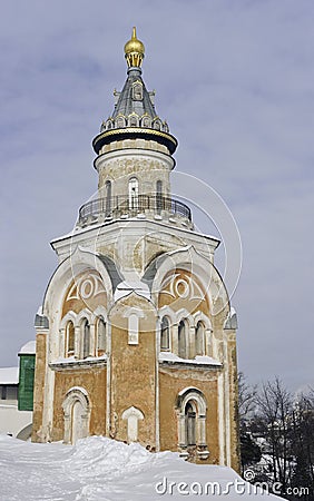 Monastic tower. Stock Photo