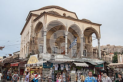 Monastiraki Square Athens Editorial Stock Photo