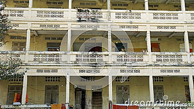 monastry building in battambang in cambodia Stock Photo