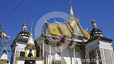 monastry in phnom penh Stock Photo