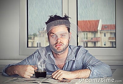 Monday morning again Stock Photo