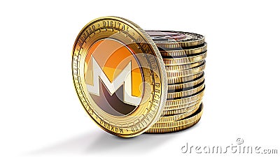 Monero Cartoon Illustration