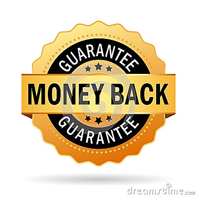 Money back guarantee Vector Illustration