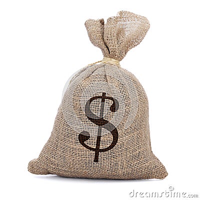 Money bag Stock Photo