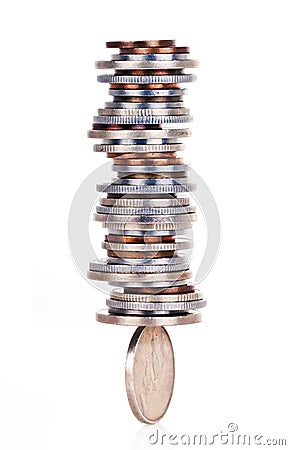 Money balance Stock Photo