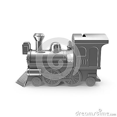 Money Box Locomotive Stock Photo