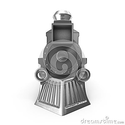 Money Box Locomotive Stock Photo