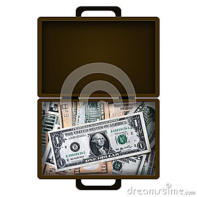 Money case Stock Photo