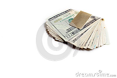 Money clip Stock Photo