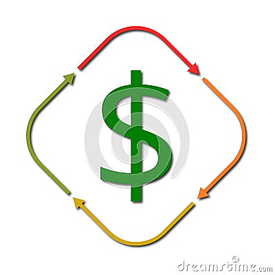 Money convert icon Vector Illustration