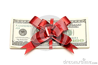 Money gift Stock Photo