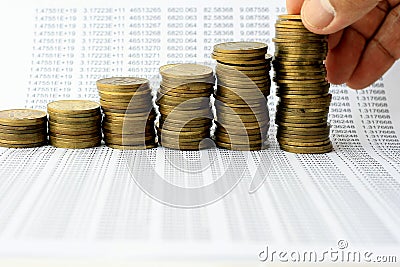 Money Growth Stock Photo