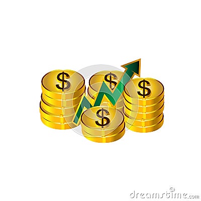 Money illustration Vector Illustration