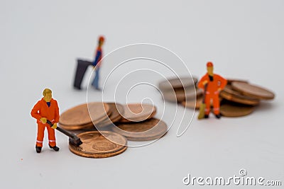 Money laundering concept Stock Photo