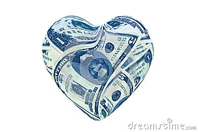 Money love Stock Photo