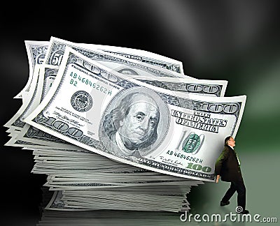 Money management Stock Photo