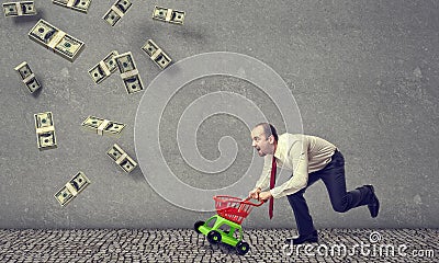 Money for me Stock Photo