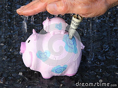 Money protection Stock Photo