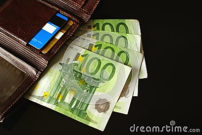 Money purse Stock Photo