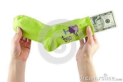 Money saving Stock Photo