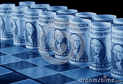 Money strategy concept Stock Photo